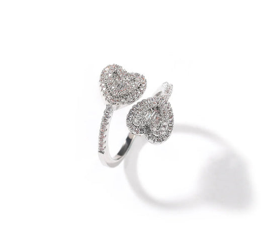 Diamond Heart Ring