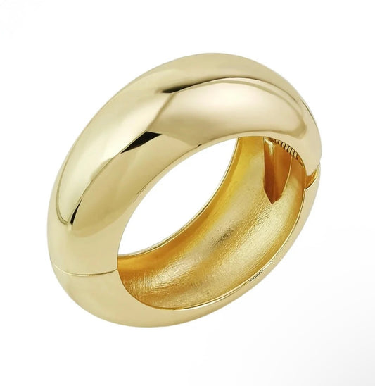 Chunky Gold Bangle